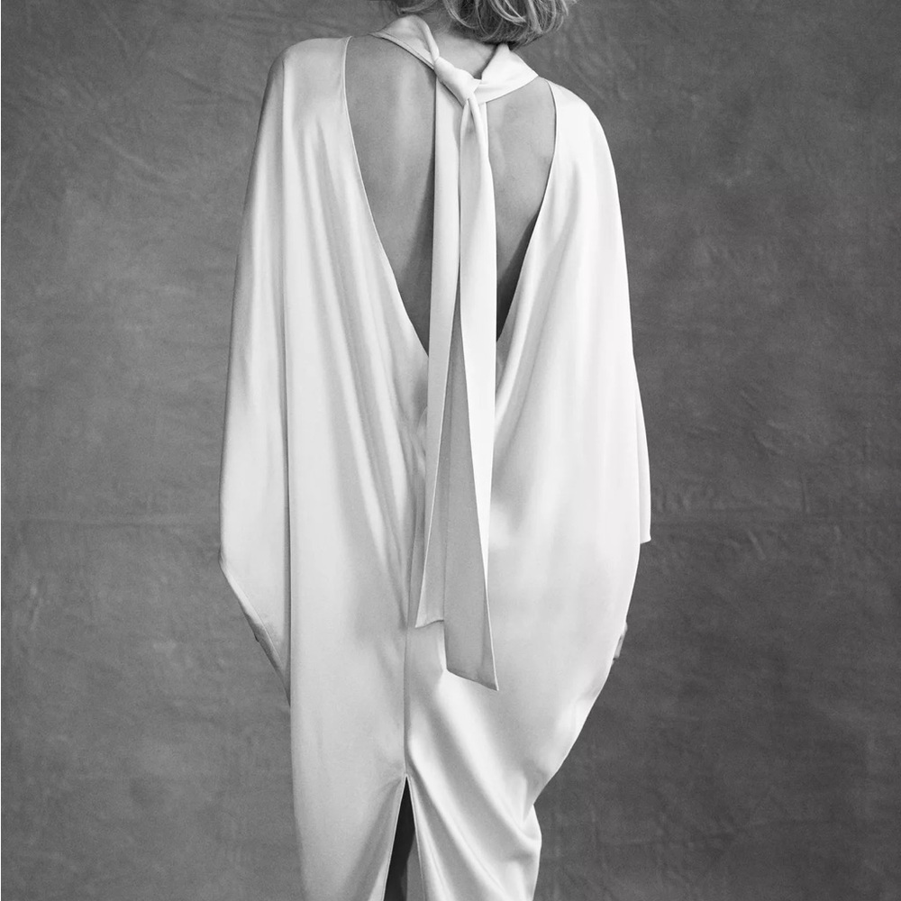 Zara Limited Edition Cream Dress - Picture 2 of 5